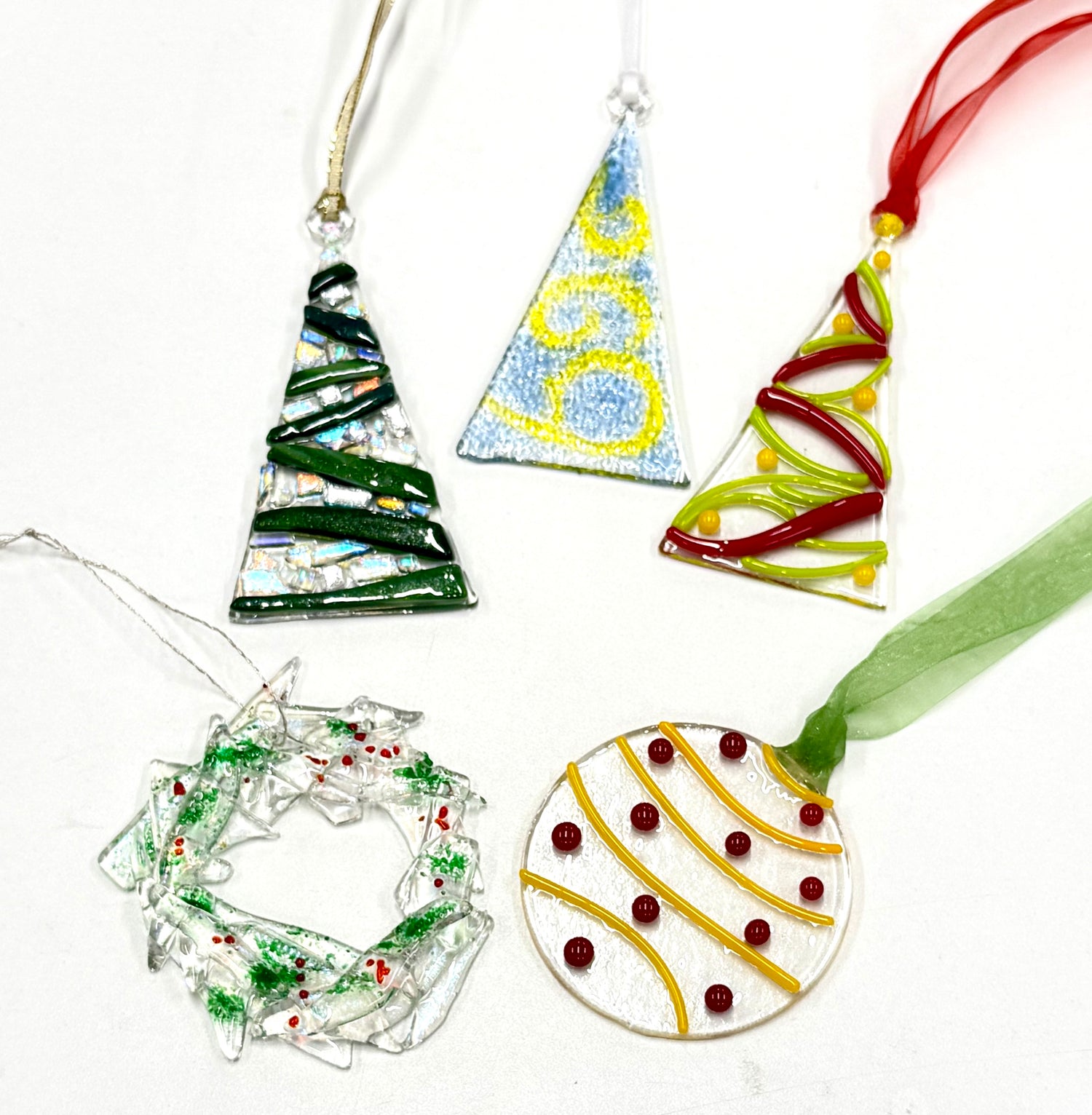 Christmas in July: Fused Glass Ornaments