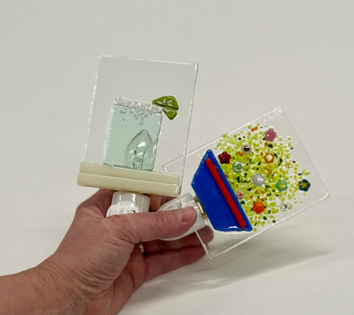 Design Your Own Fused Glass Nightlight with Ebbie