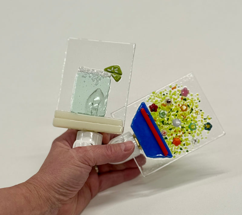 Design Your Own Fused Glass Nightlight with Ebbie