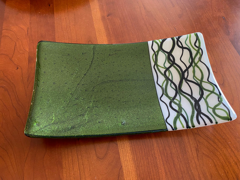 Ebbie's Glass Bench: Monthly Fused Glass Class