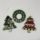 Mosaic Holiday Ornaments - Multiple Dates