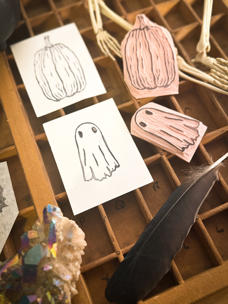 Spooky Season Printmaking Workshop with Caitlin