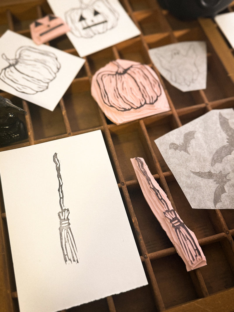 Spooky Season Printmaking Workshop with Caitlin