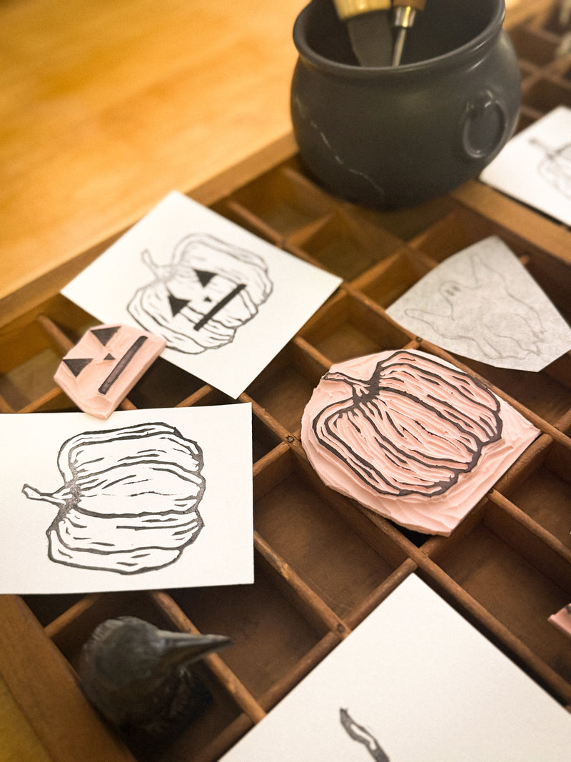 Spooky Season Printmaking Workshop with Caitlin