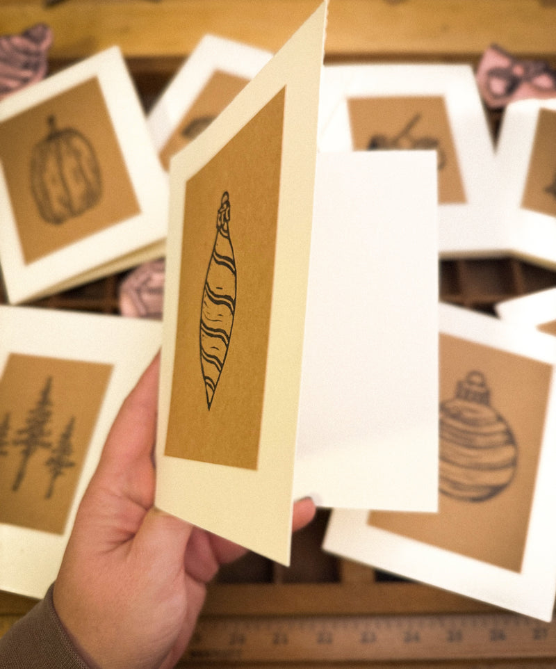 Printmaking: Holiday Card Making with Caitlin