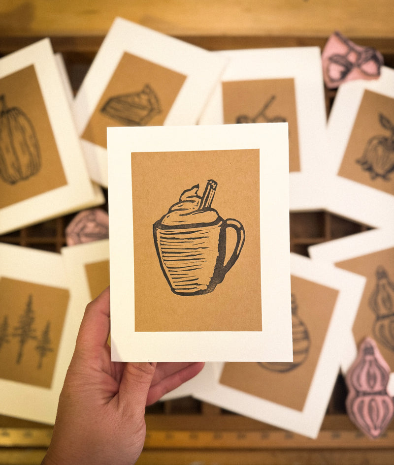 Printmaking: Holiday Card Making with Caitlin