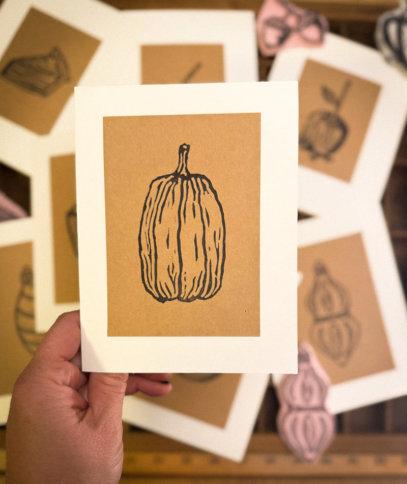 Printmaking: Holiday Card Making with Caitlin