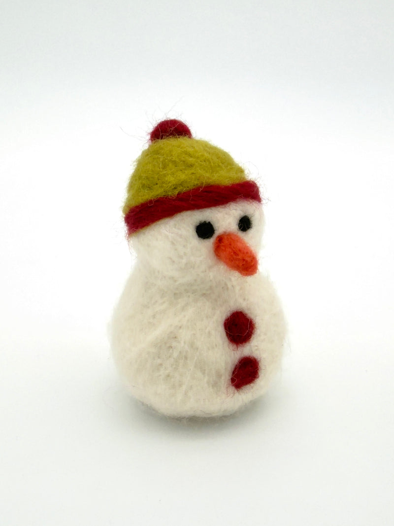 Christmas In July:  Needle-Felted Snowman w/ Maggie