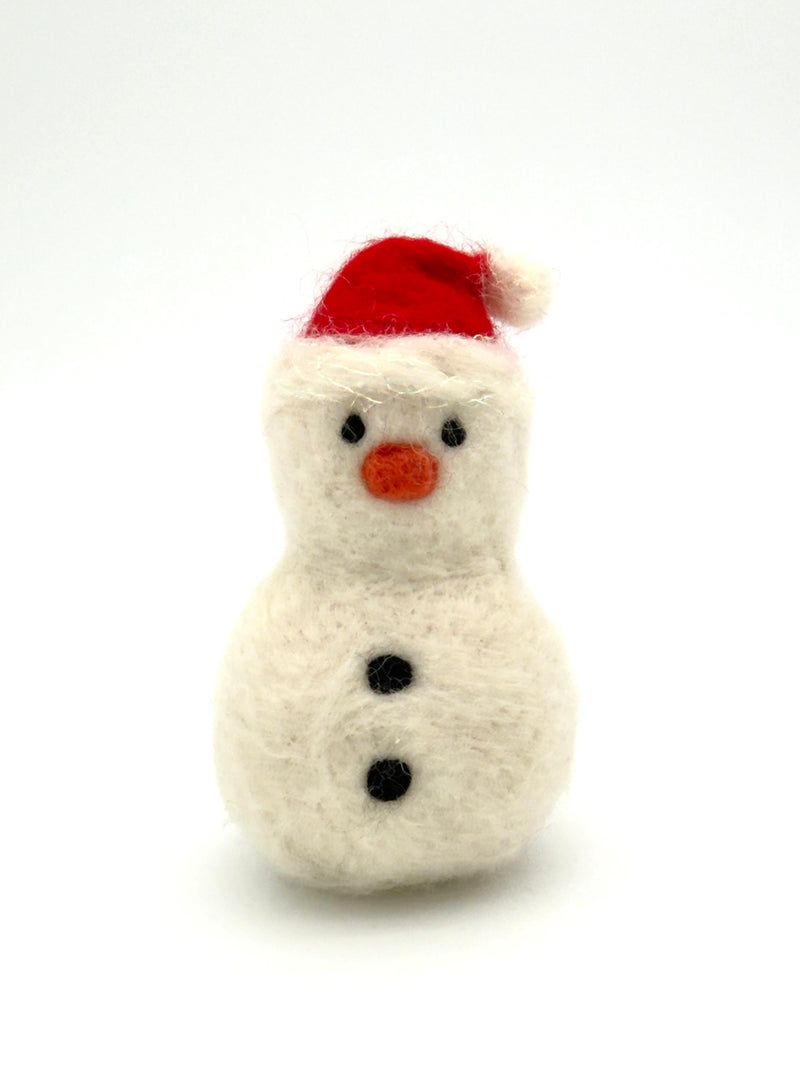 Christmas In July:  Needle-Felted Snowman w/ Maggie